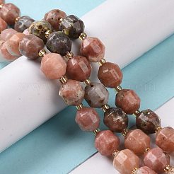 Natural Plum Blossom Jasper Beads Strands&nbsp;G-G990-F16