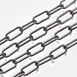 Unwelded Iron Paperclip Chains&nbsp;CH-S125-09A-B