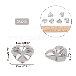 304 Stainless Steel Pendants&nbsp;STAS-UN0016-91P