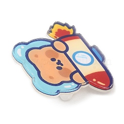 Cartoon Style Acrylic Brooches&nbsp;JEWB-P018-02A