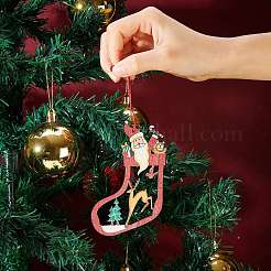 12Pcs 6 Style Mixed Shapes Wooden Ornaments&nbsp;DIY-SZ0003-40