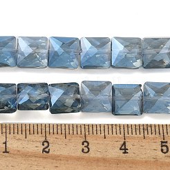 Electroplate Glass Beads Strands&nbsp;EGLA-L045-B-FR02