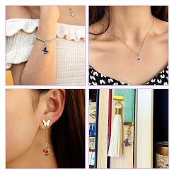 50Pcs 25 Style Alloy Enamel Pendants&nbsp;FIND-TA0003-62