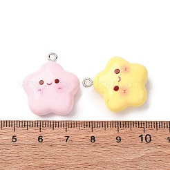 Opaque Resin Pendants&nbsp;RESI-Z043-03P