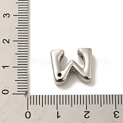 Rack Plating Brass Cubic Zirconia Beads&nbsp;KK-L210-008P-W