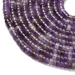 Natural Amethyst Beads Strands&nbsp;G-Z110-A36-2x4mm