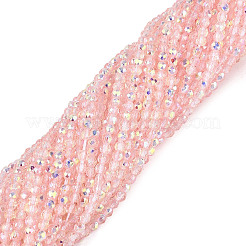 Transparent Glass Beads Strands&nbsp;LS-EGLA-N028-01A-A10