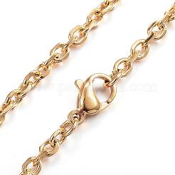 304 Stainless Steel Necklaces&nbsp;NJEW-E080-12G