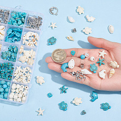 DIY Ocean Theme Jewerly Making Finding Kits&nbsp;DIY-HY0002-76
