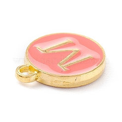 Golden Plated Alloy Enamel Charms&nbsp;X-ENAM-Q437-11M