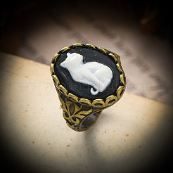 Alloy with Resin Finger Rings&nbsp;FS-WGE901F-02