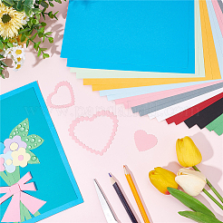 20Pcs 10 Colors Cardboard Paper Card&nbsp;DIY-CP0008-38