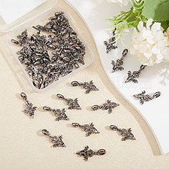 36Pcs Alloy European Dangle Charms&nbsp;MPDL-CA0001-06B