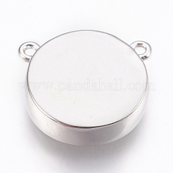 Brass Pendant Cabochon Settings&nbsp;KK-P146-07P