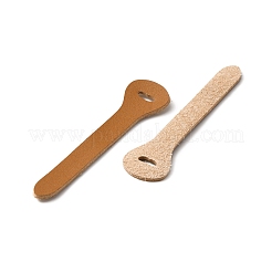 Cowhide Zipper Puller Head&nbsp;PURS-WH0005-44C