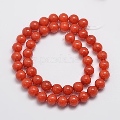 Natural Malaysia Jade Beads Strands&nbsp;X-G-A146-8mm-B09