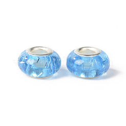 Rondelle Resin European Beads&nbsp;RPDL-A001-01