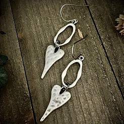 Alloy Dangle Earrings&nbsp;FS-WGDBBDB-01