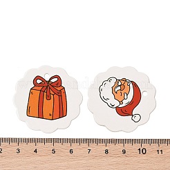 100Pcs Christmas Theme Paper Printed Gift Tags&nbsp;CDIS-H007-04