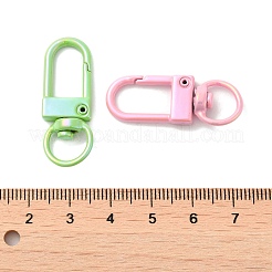 Spray Painted Alloy Swivel Clasps&nbsp;PALLOY-H131-11