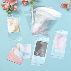 60Pcs 6 Colors Paper Jewelry Display Cards&nbsp;CON-YW0001-38