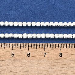 Electroplated Synthetic Non-Magnetic Hematite Beads Strands&nbsp;G-U003-07