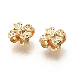 Brass Beads&nbsp;KK-M318-15G