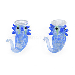 Handmade Bumpy Lampwork Beads&nbsp;LAMP-N029-022C