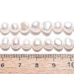Natural Cultured Freshwater Pearl Beads Strands&nbsp;PEAR-N027-03B