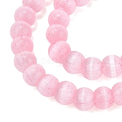 Glass Imitation Cat Eye Beads Strands&nbsp;GLAA-N075-01A-07