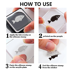 PVC Plastic Clear Stamps&nbsp;DIY-WH0618-0241