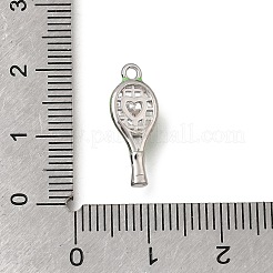 Brass Micro Pave Cubic Zirconia Pendants&nbsp;KK-K427-22P-01