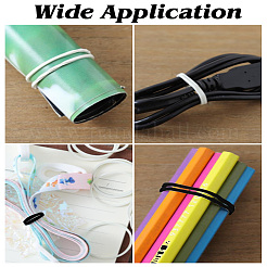 1000Pcs 2 Colors Natural Rubber Hair Ties&nbsp;OHAR-LP0001-10