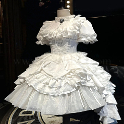 4M 2-Layer Pleated Satin Organza Ribbons&nbsp;OCOR-LP0001-89