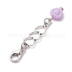 Heart Acrylic Pendant Decorations&nbsp;HJEW-JM01881