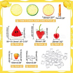 Imitation Fruit & Ice&nbsp;DJEW-PH0001-16