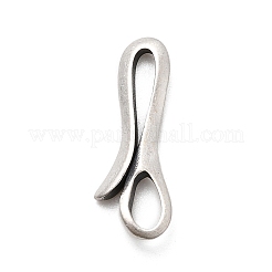 925 Sterling Silver Hook Clasps&nbsp;STER-A048-09MP