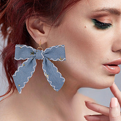 Cloth Dangle Earrings&nbsp;WGBDA9E-01