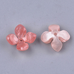 Cellulose Acetate(Resin) Bead Caps&nbsp;X-KK-S161-02C