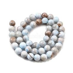 Natural Striped Stone Beads Strands&nbsp;G-D315-A01-01-6mm