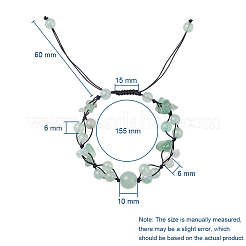 Adjustable Nylon Cord Braided Bead Bracelets&nbsp;BJEW-JB04602