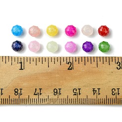 216Pcs 12 Colors Baking Paint Imitation Jade Glass Bead Strands&nbsp;DGLA-FS0001-08