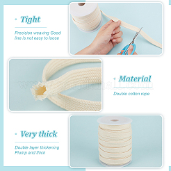1 Bundle Flat Cotton Drawstring Cord&nbsp;OCOR-BC0006-88B
