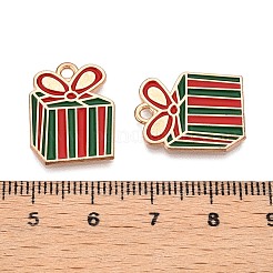 Christmas Theme Alloy Enamel Pendants&nbsp;ENAM-T020-33C