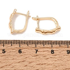 Brass Hoop Earrings for Women&nbsp;KK-CBACA55-09G