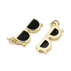 Brass Enamel Pendants&nbsp;KK-U060-27G