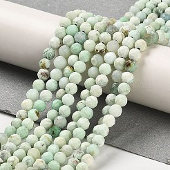 Natural Green Opal Beads Strands&nbsp;G-Z035-A02-03C