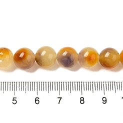 Natural Dyed White Jade Beads Strands&nbsp;G-M402-C04-14