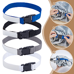 4Pcs 4 Colors Polyester Straps&nbsp;AJEW-UN0003-23A