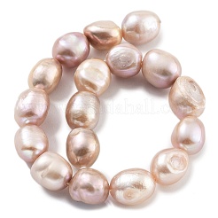 Natural Cultured Freshwater Pearl Beads Strands&nbsp;PEAR-P062-30E